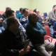 Asistentes a la charla sobre cultivos alternativos en la sede de ASAJA en Peñafiel (Valladolid)